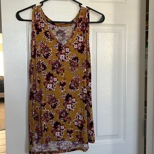 Floral tank top